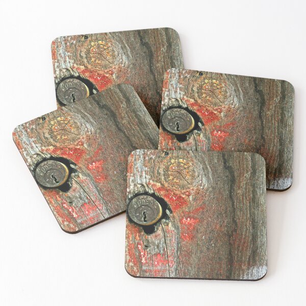 Item preview, Weathered Wood Texture with Keyhole designed and sold by Anna Lemos.