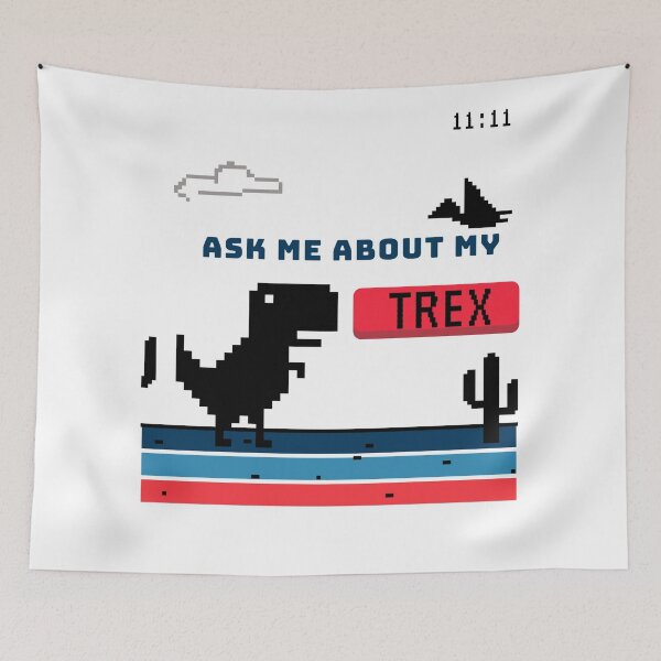 Item preview, Ask Me About My Trex - Funny Dinosaur - Ask Me About Me T-rex Funny For Dinausor lovers offline game trex designed and sold by Dryyfryy.