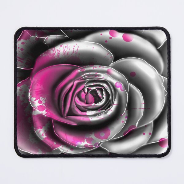 Item preview, splatter pink rose designed and sold by attracdionz.