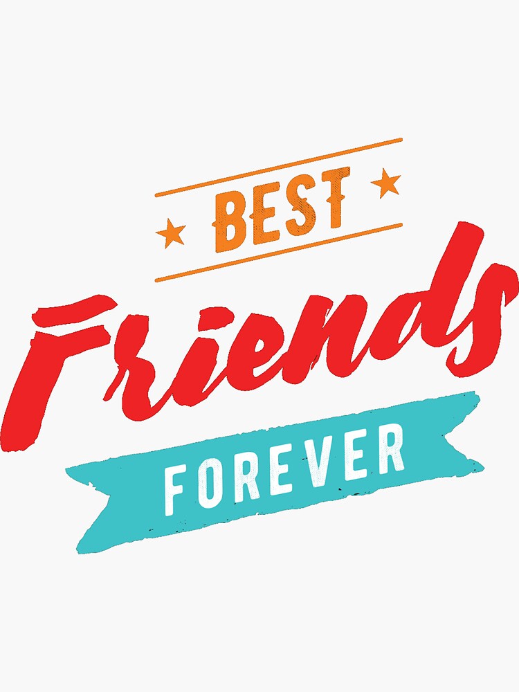 Best Friends Forever Sticker for iOS & Android