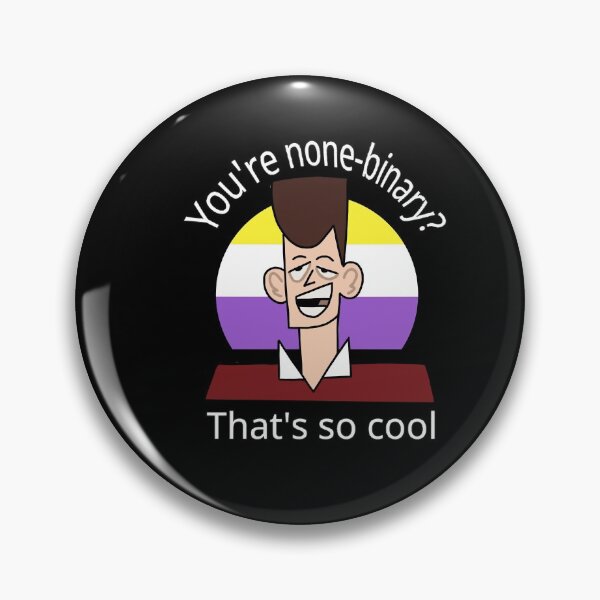 Item preview, Jfk Non-binary Pride Funny designed and sold by HelloCloneHigh.