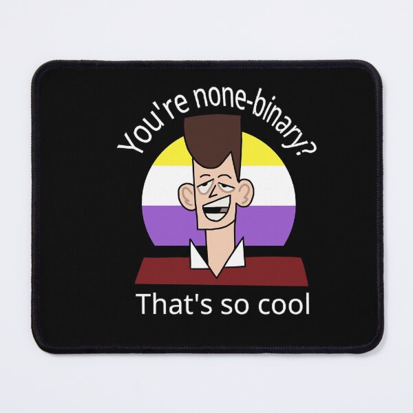 Item preview, Jfk Non-binary Pride Funny designed and sold by HelloCloneHigh.