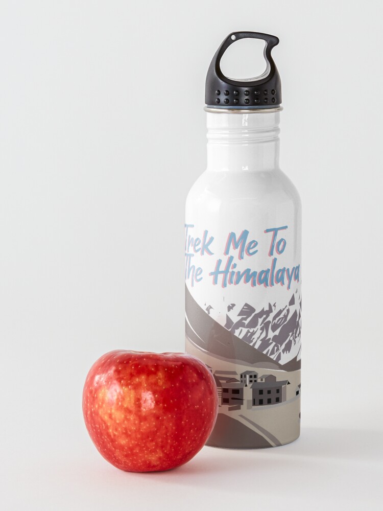 Alternate view of Trek me to the himalaya Water Bottle