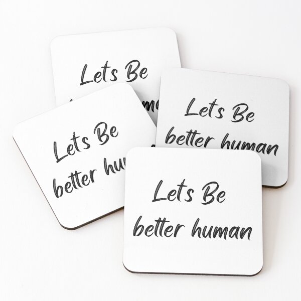 Item preview, Let's Be Better Human designed and sold by Chanchane Store.