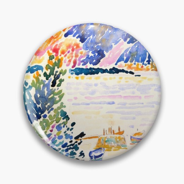Item preview, Pointillist art landscape designed and sold by Artysannie.