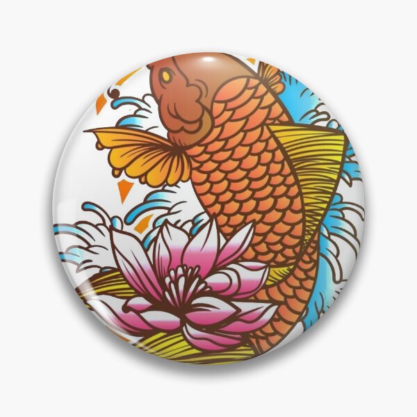 Item preview, Orange Koi  designed and sold by Cats26 Store .
