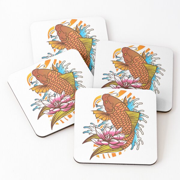 Item preview, Orange Koi  designed and sold by Cats26 Store .