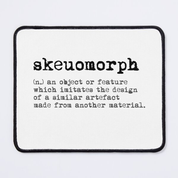 Item preview, Skeuomorph designed and sold by IschemicNeuron.