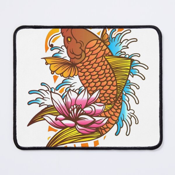 Item preview, Orange Koi designed and sold by Cats26 Store .