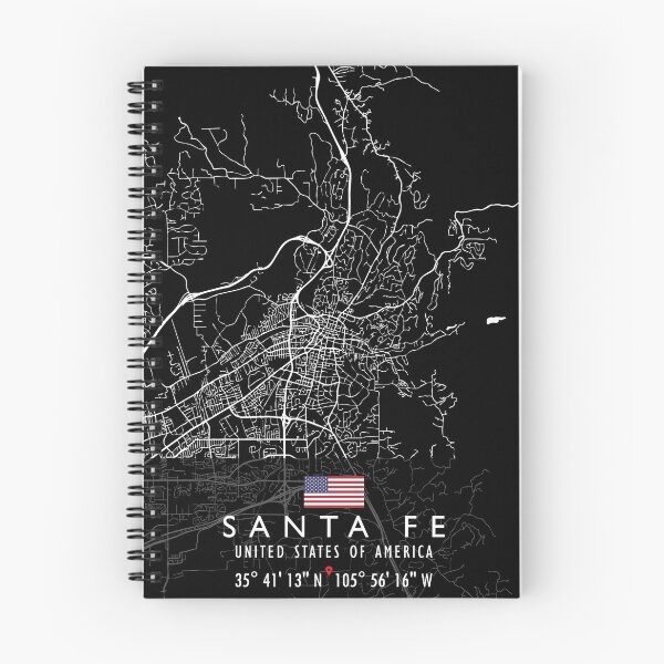 Item preview, SANTA FE MAP USA designed and sold by hatimelhag.