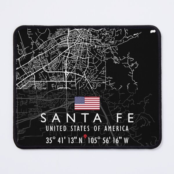 Item preview, SANTA FE MAP USA designed and sold by hatimelhag.