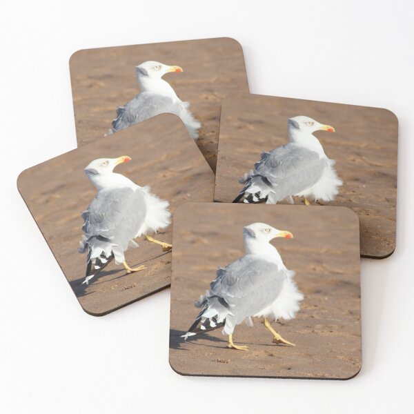 Item preview, Seagull in a windy day with ruffled feathers designed and sold by Anna Lemos.