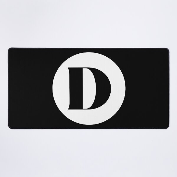 Item preview, D (Letter Initial Monogram)  designed and sold by Texterns.