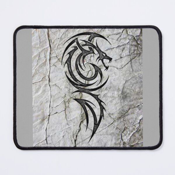 Item preview, rocky tribal dragon designed and sold by attracdionz.
