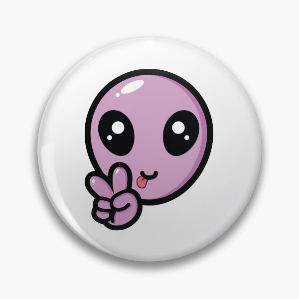 Item preview, Cute,pink,purple alien peace sign designed and sold by PonyAddiction.