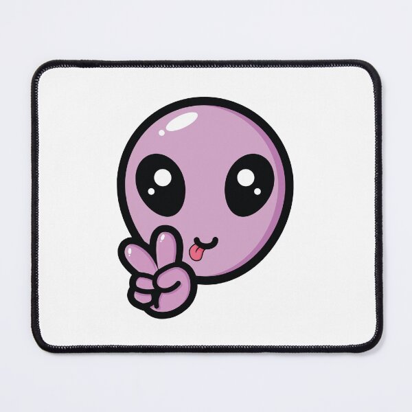 Item preview, Cute,pink,purple alien peace sign designed and sold by PonyAddiction.
