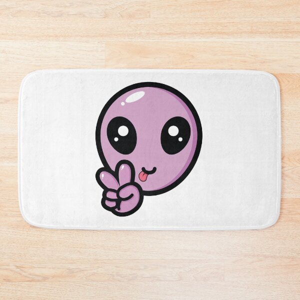 Item preview, Cute,pink,purple alien peace sign designed and sold by PonyAddiction.