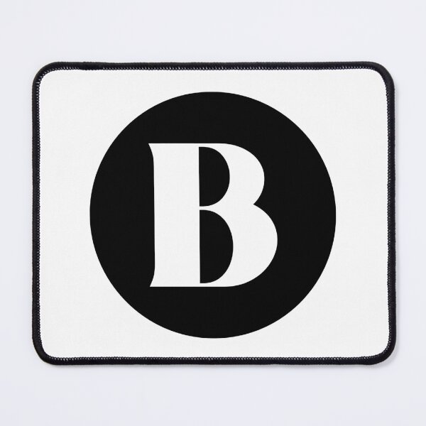 Item preview, B (Letter Initial Monogram) designed and sold by Texterns.