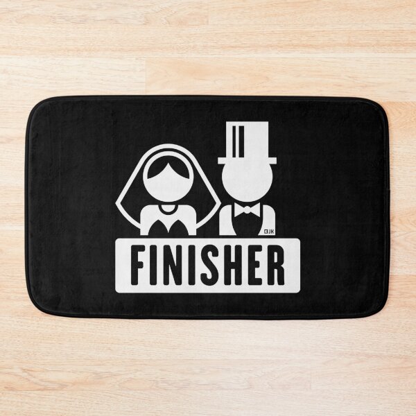 Item preview, Finisher (Groom / Bride / Stag Party / Hen Night / White) designed and sold by MrFaulbaum.