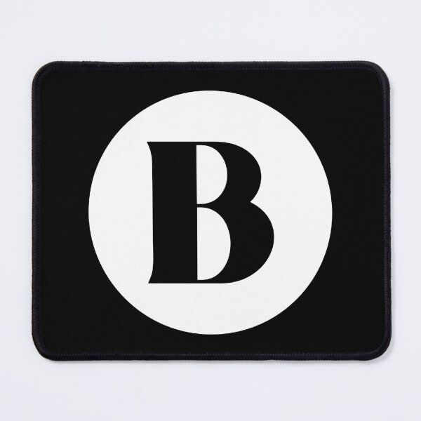 Item preview, B (Letter Initial Monogram)  designed and sold by Texterns.