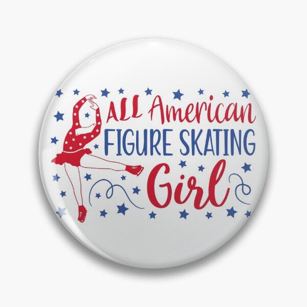 Item preview, All American Figure Skating Girl designed and sold by TripleTriple.