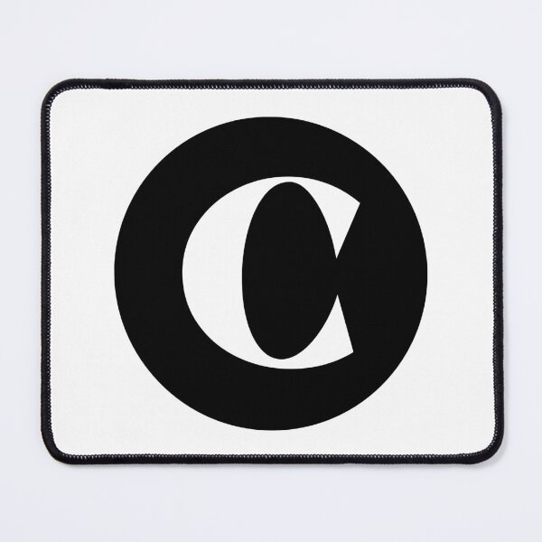 Item preview, C (Letter Initial Monogram)  designed and sold by Texterns.
