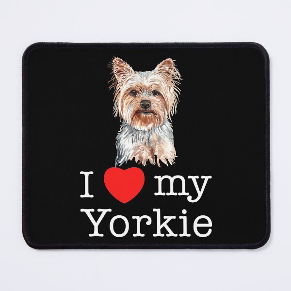 Item preview, I Love My Yorkie - Yorkshire Terrier Dog designed and sold by Marc Scott-Parkin.