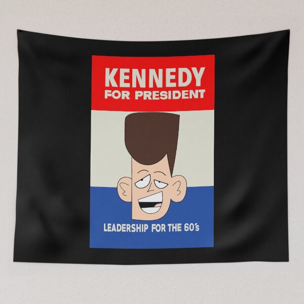Item preview, Kennedy For President Poster Funny designed and sold by HelloCloneHigh.