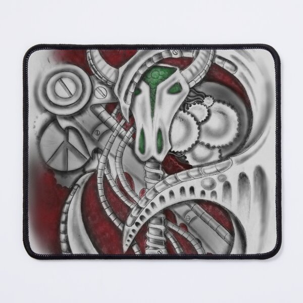 Item preview, Biomechanical bull head designed and sold by attracdionz.