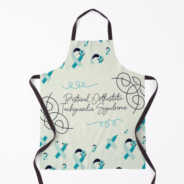 Item preview, Postural orthostatic tachycardia syndrome Awareness, POTS Ribbon Pattern designed and sold by AnsDesigns.