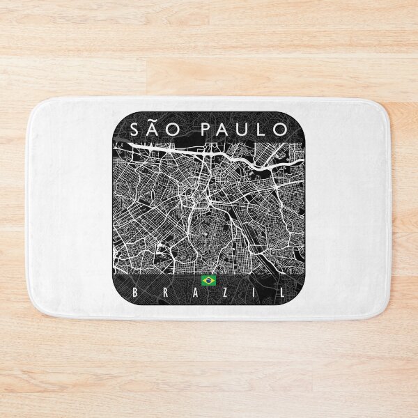 Item preview, SAO PAULO MAP BRAZIL designed and sold by hatimelhag.