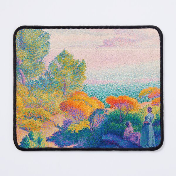 Item preview, Pointillist art landscape designed and sold by Artysannie.