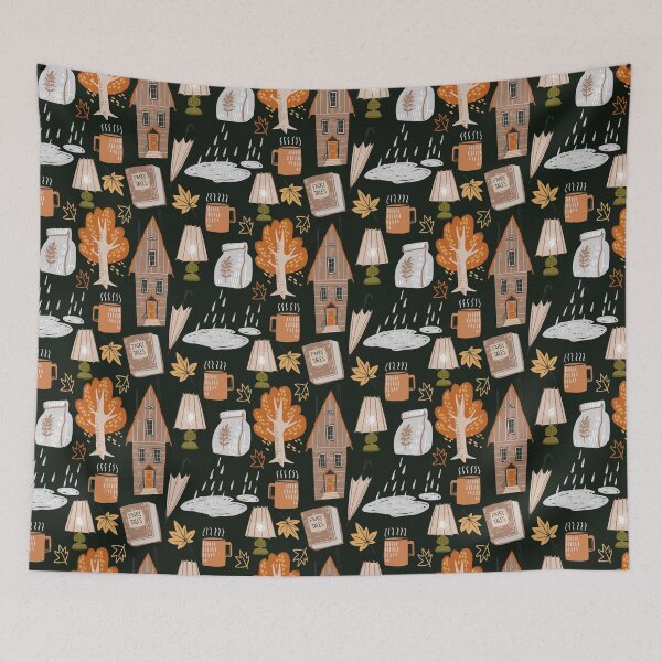 Item preview, I love Autumn Patterns designed and sold by spaceopy.