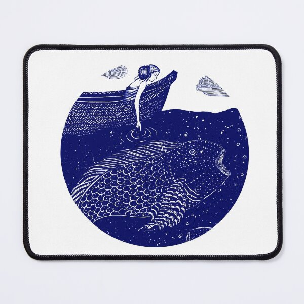 Item preview, The Blue Shimmering Sea Lights designed and sold by ECMazur Art.