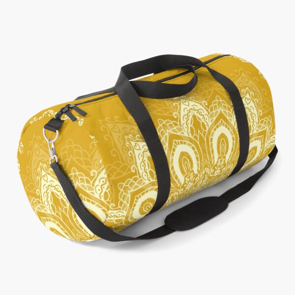Item preview, Boho Mustard Yellow Mandala Flower designed and sold by Eng-Sun.