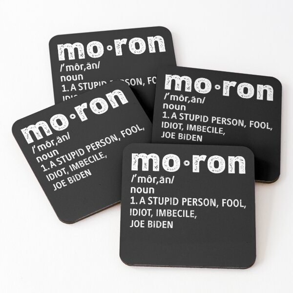 Item preview, Moron A Stupid Peson Biden designed and sold by timothybakerhi.