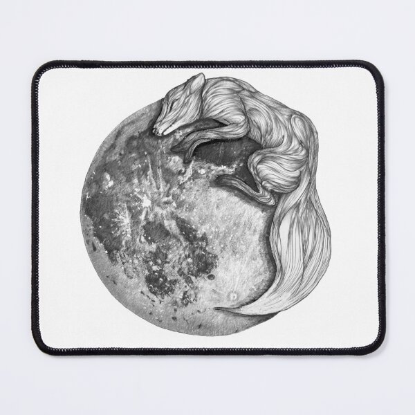 Item preview, Moon Fox designed and sold by ECMazur Art.