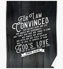 ROMANS 8:38,39 Poster