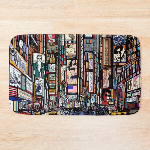 Item preview, Street in New York city designed and sold by OtterFactory.