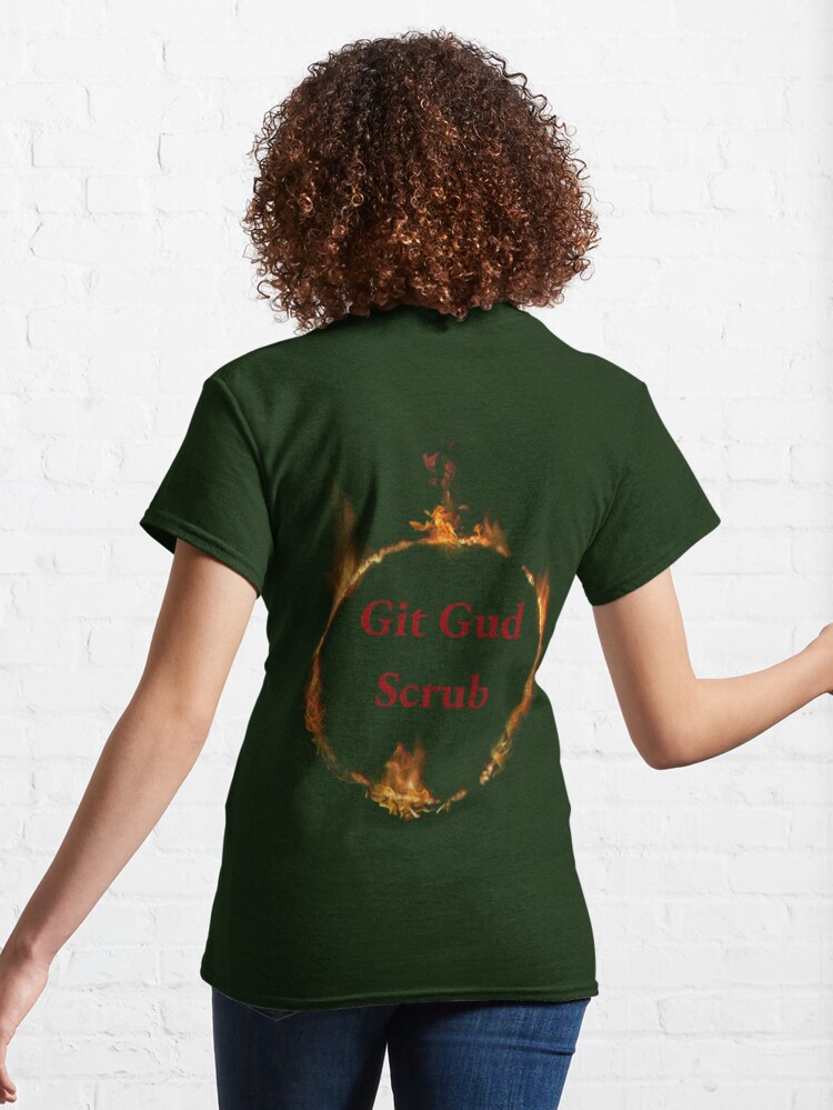 Git Gud Scrub V-Neck T-Shirt - Antantshirt