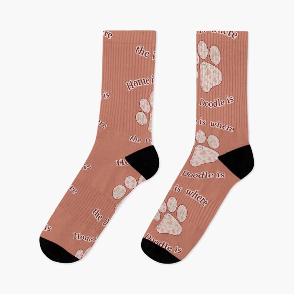 Item preview, Home is where the Doodle is - Dog lover quote designed and sold by NathBros.