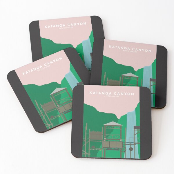 Item preview, Alton Towers Katanga Canyon Print designed and sold by RykerTilloe.