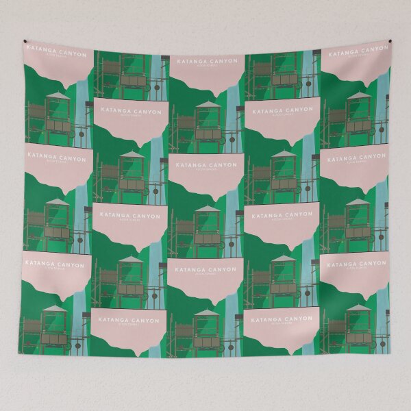 Item preview, Alton Towers Katanga Canyon Print designed and sold by RykerTilloe.