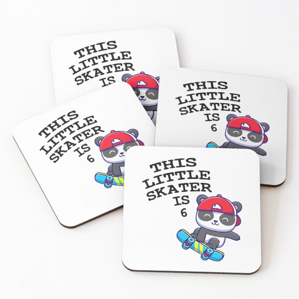 Item preview, Funny Skater, this little skater is 6 , Skate Boarding Sports Fan Gift, Skating , Skater Gift, Gift for skater Funny Meme Gift for Best Friend boyfriend girlfriend designed and sold by joygift369.