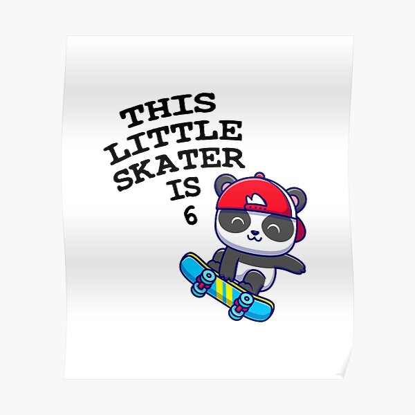 Poster Cooler Skater Spruch Redbubble