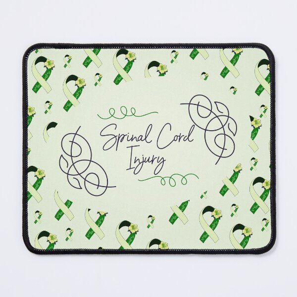 Item preview, Spinal Cord Injury Awareness, Spinal Cord Injury Ribbon Pattern designed and sold by AnsDesigns.