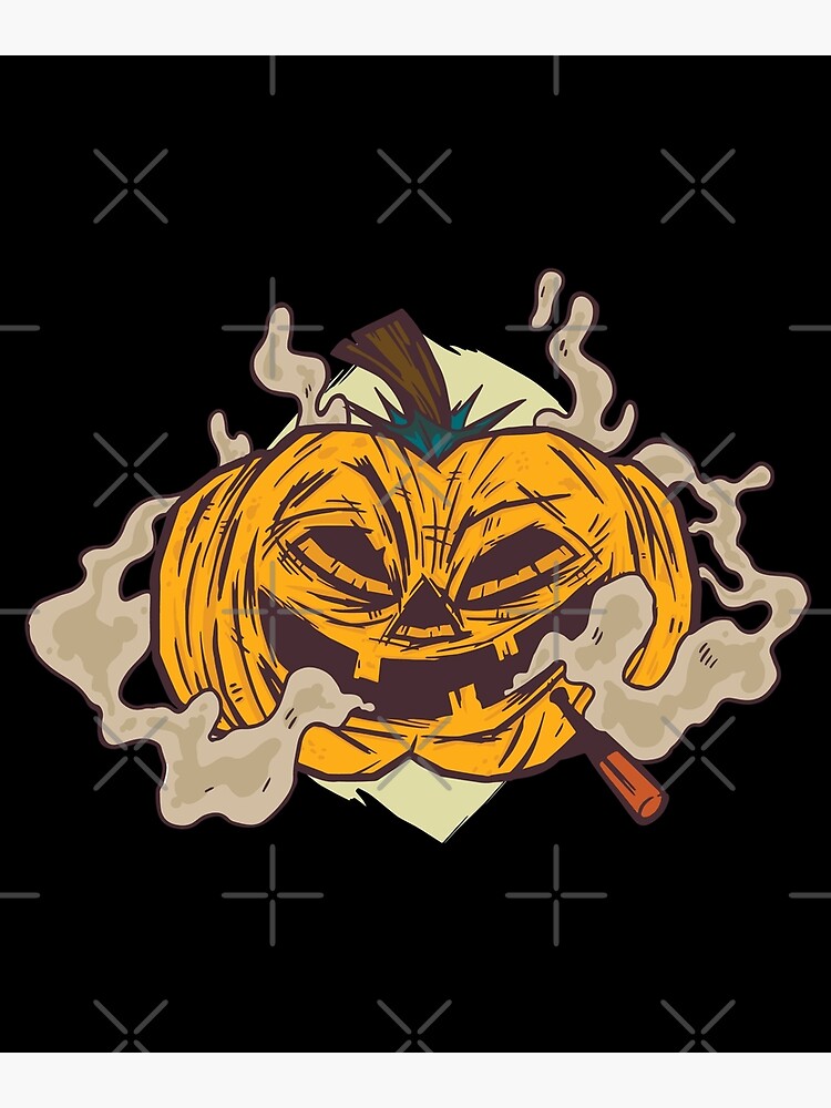 Pumpkin halloween vape " Canvas Print for Sale by TRIBExSPACE | Redbubble