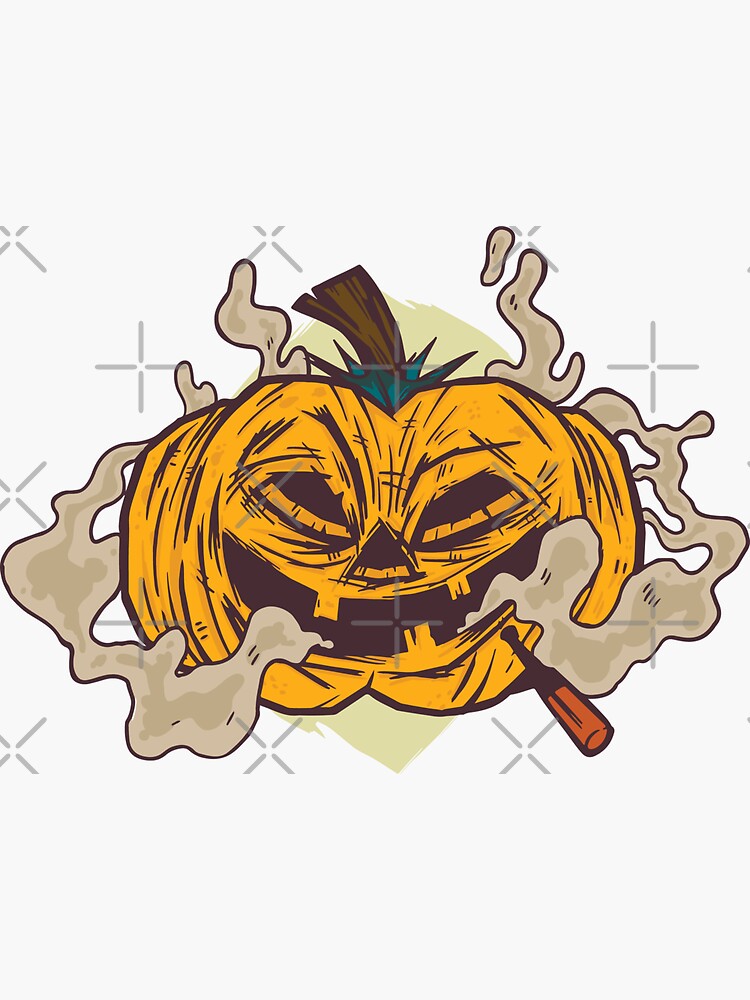 Pumpkin halloween vape " Sticker for Sale by TRIBExSPACE | Redbubble Pumpkin halloween vape " Sticker for Sale by TRIBExSPACE | Redbubble