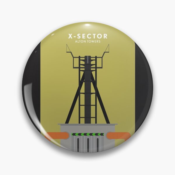 Item preview, Alton Towers X-Sector Print designed and sold by RykerTilloe.