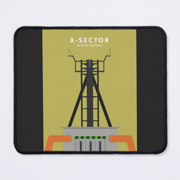 Item preview, Alton Towers X-Sector Print designed and sold by RykerTilloe.